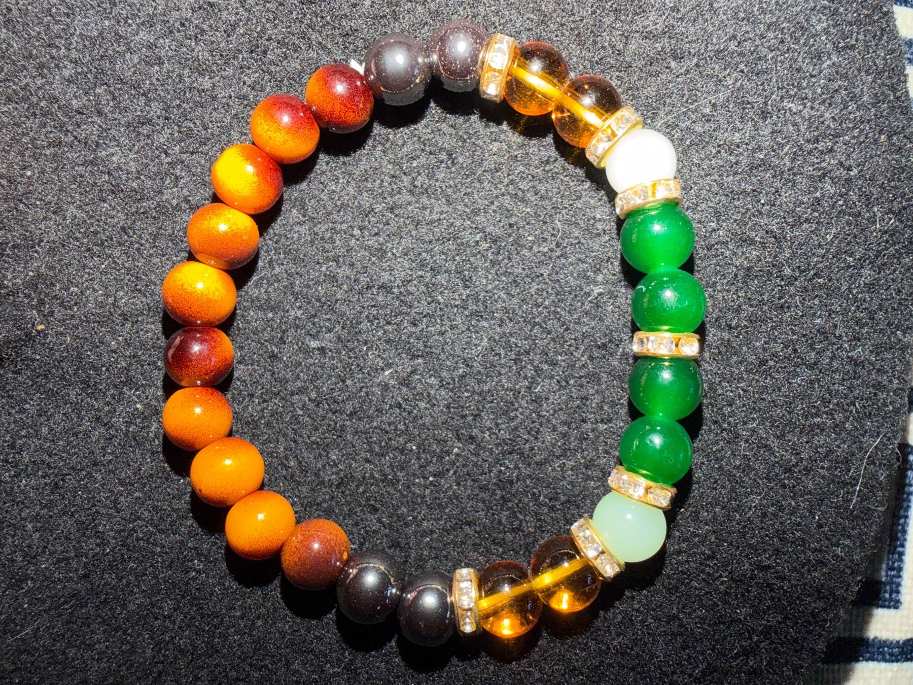 Bracciali & Braccialetti: Aventurin-Citrin - Jade Armband – Nuovo (secondo la descrizione) da Zürich venduto da pat_ql5b 2