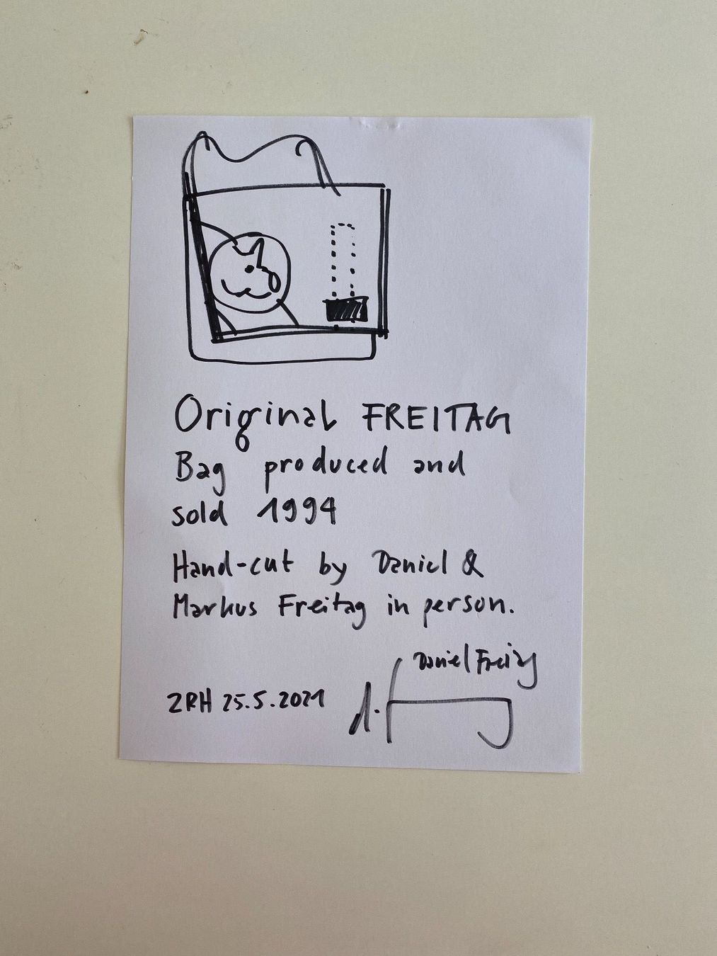 Freitag Borse: FREITAG BAG FROM 1994!!! – Usato da Zürich venduto da NIKI777 7