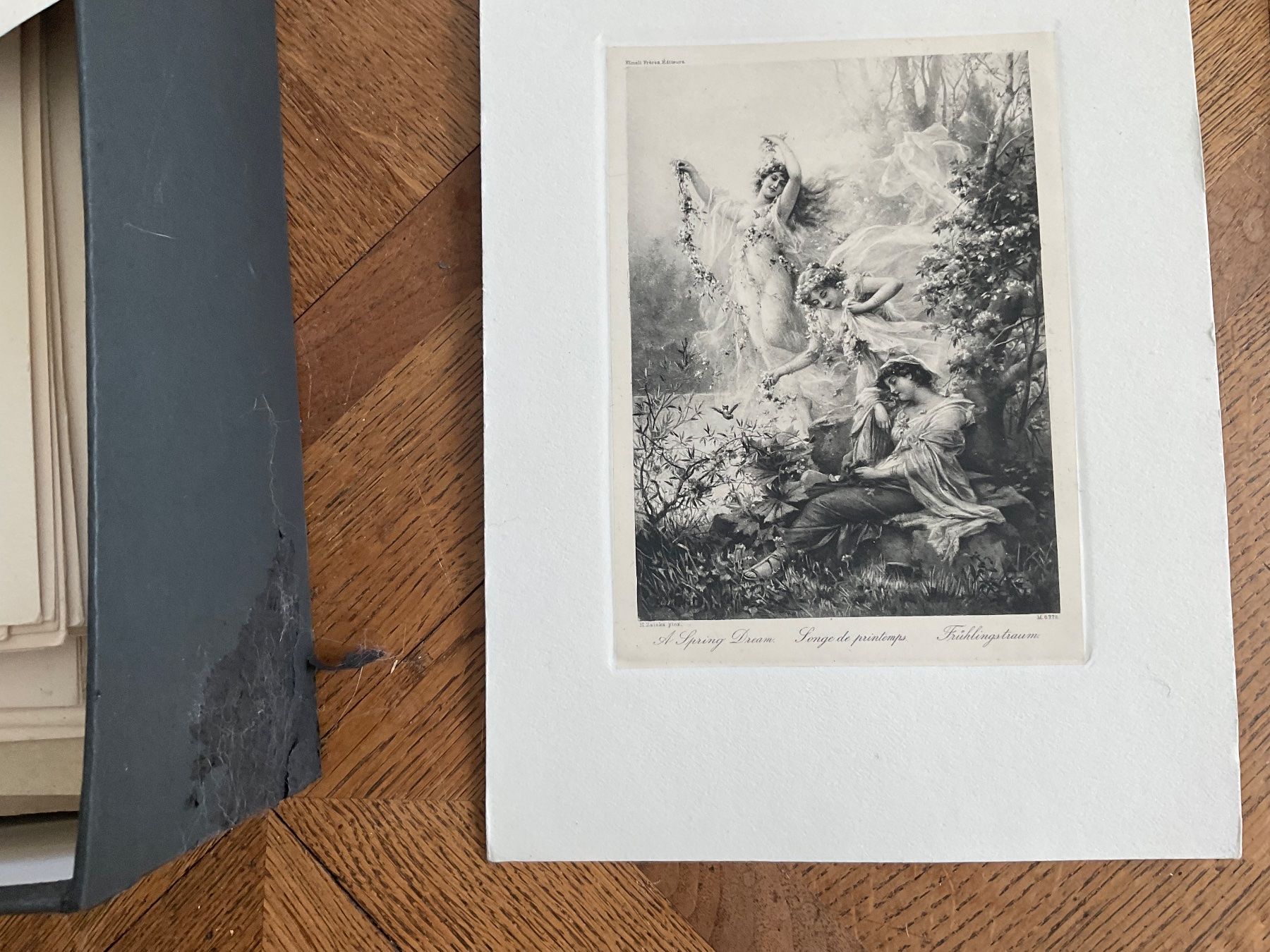 Grafiken & Lithographien: Stich Lithografie Druck Romantik VERSAND 12.- – Gebraucht aus Aarau von Schnabeltier01 2