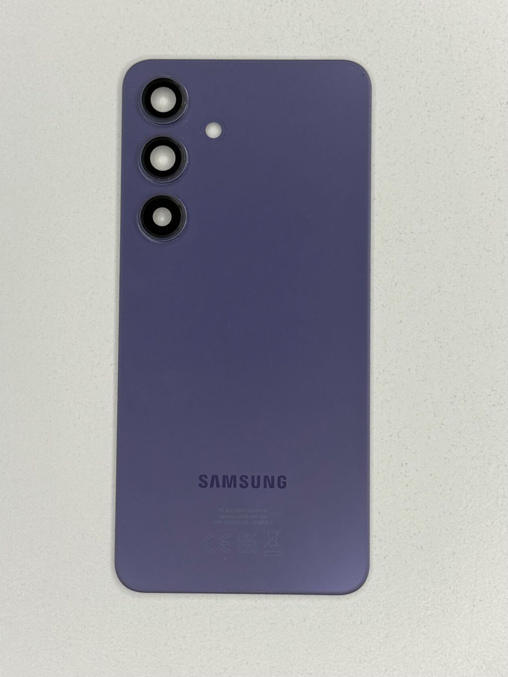 Samsung Telefoni cellulari / Smartphones: Vitre arrière Originale Samsung S24 Titane Violet – Usato da Zug venduto da ElPhone