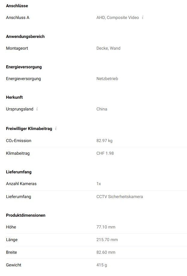 Hikvision Webcam: Hikvision 300512261 Netzwerkkamera – Nuovo e nell'imballaggio originale da Romanshorn venduto da pko_868g 4