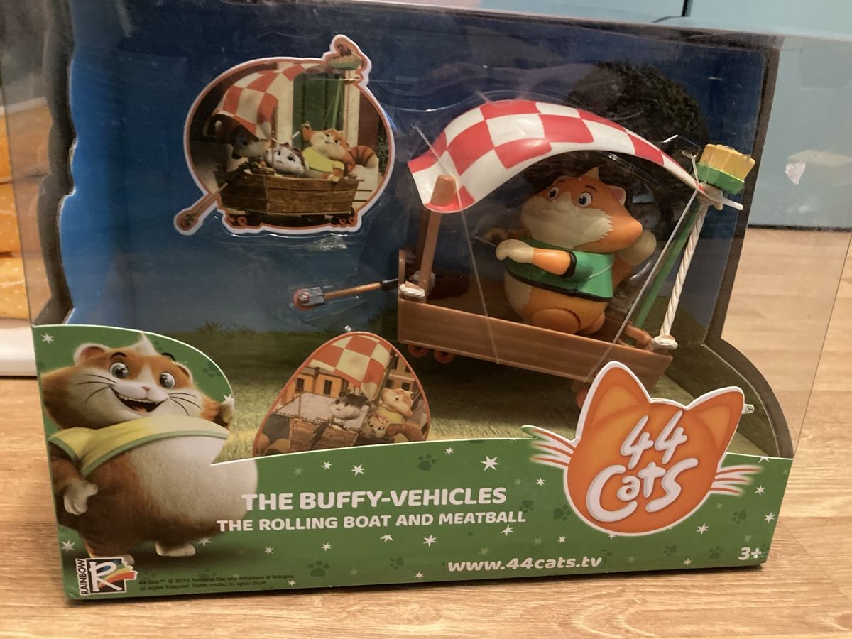 Giocattoli: 44 Cats Meatball mit rollendem Boot – Nuovo e nell'imballaggio originale da Emmenbrücke venduto da JJ_89