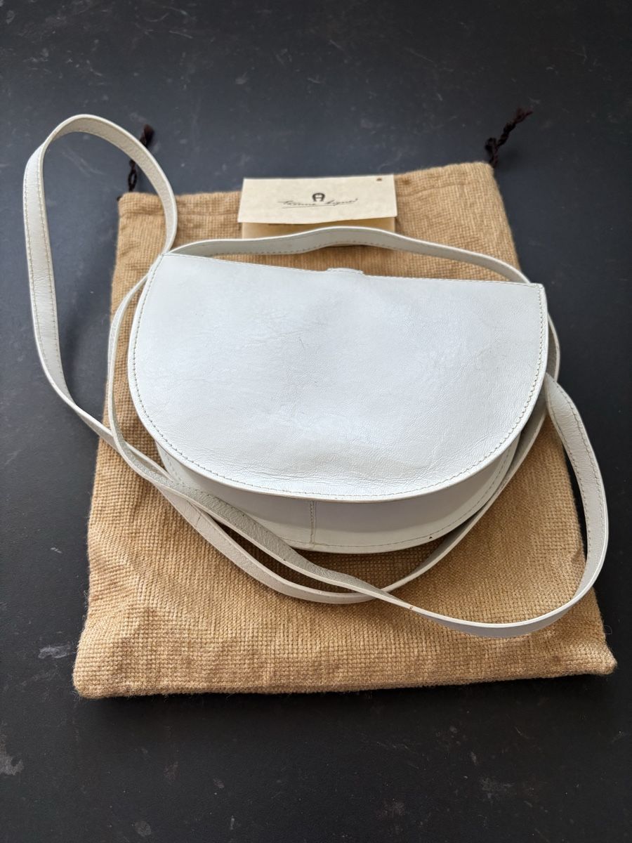 Borse da donna: AIGNER  LEDERTASCHE  weiss  – Usato da Buonas venduto da eluthi48 2
