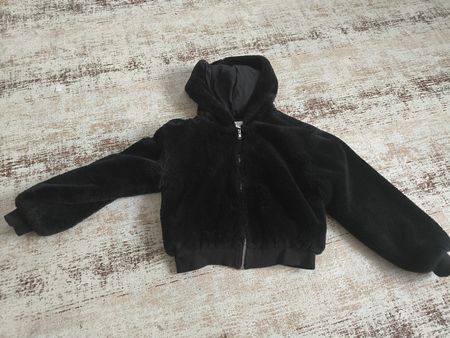 Topshop Jacke, Schwarz, Gr. xs, kuschelig warm f. 