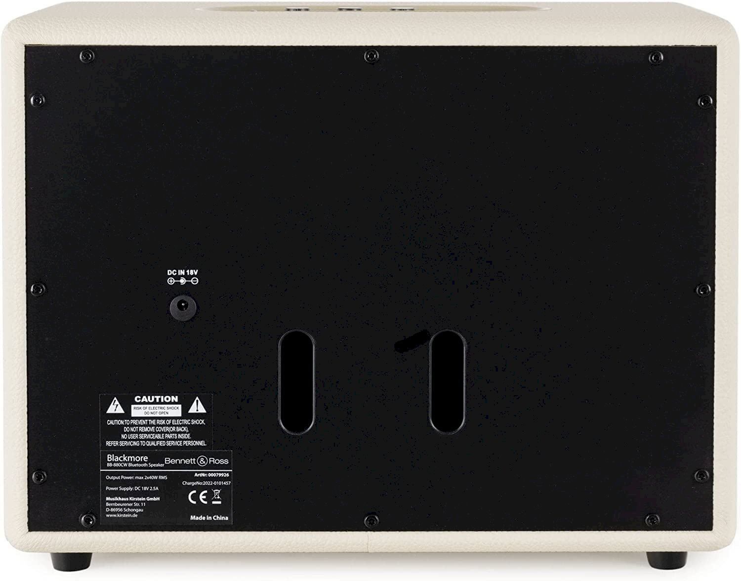 Casse acustiche: Bennett&Ross BB-880CW Blackmore Weiß – Nuovo e nell'imballaggio originale da Bottighofen venduto da zaap 6