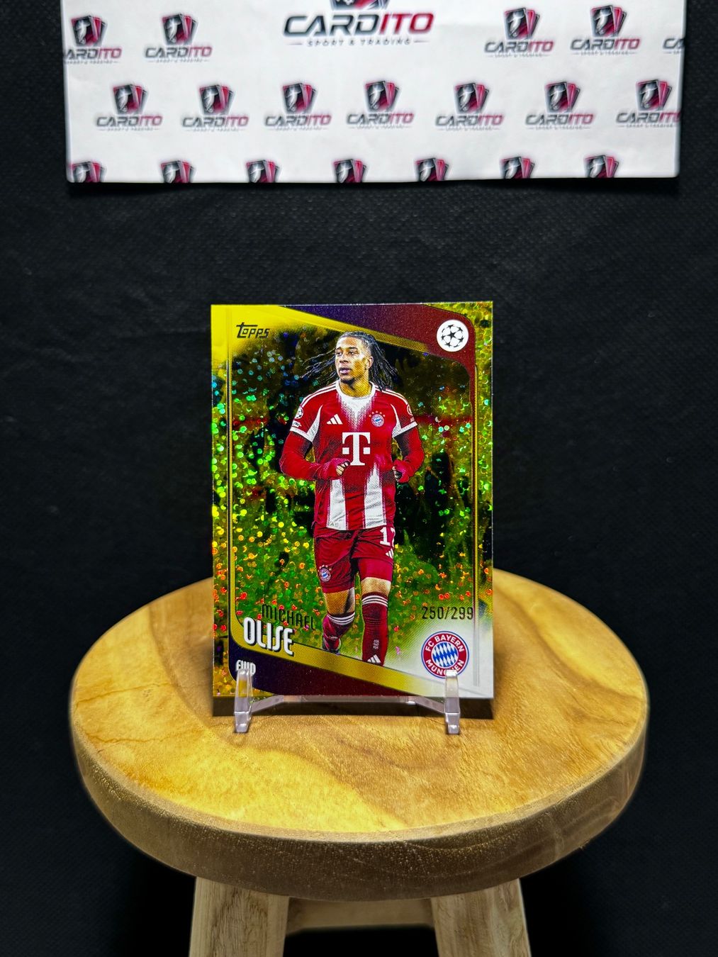 Topps Carte collezionabili: 2025-26 Topps Flagship UCC Michael Olise /299 – Usato da Reconvilier venduto da Cardito