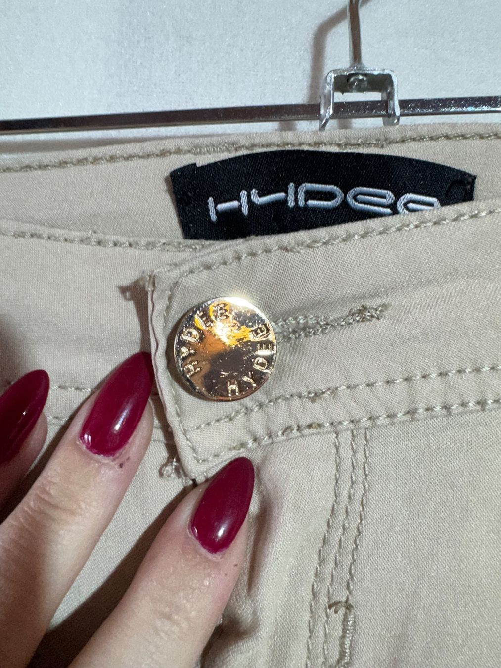 Pantaloni: Beige Hose von Hydee Gr.38 – Usato da Grosswangen venduto da SALE_SALE_SALE 2