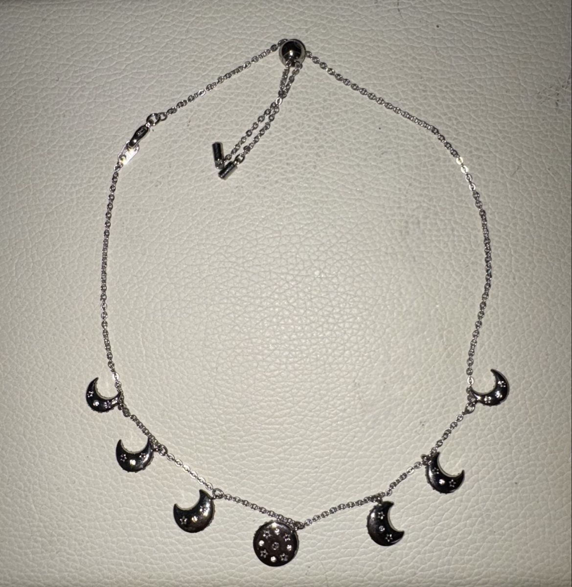 Catenine: Silberfarbene Mond Halskette Swarovski – Nuovo (secondo la descrizione) da Matzingen venduto da nza_t76w 2