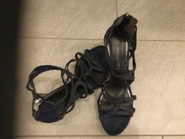Damen Sandalen dunkelblau