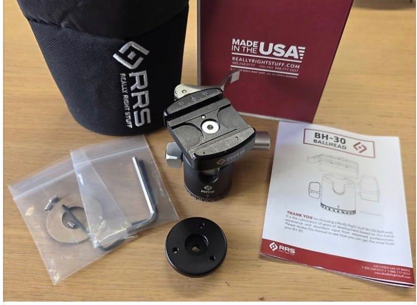 Treppiedi & Teste: Really Right Stuff RRS BH-30-LR – Usato da Fribourg venduto da waves55