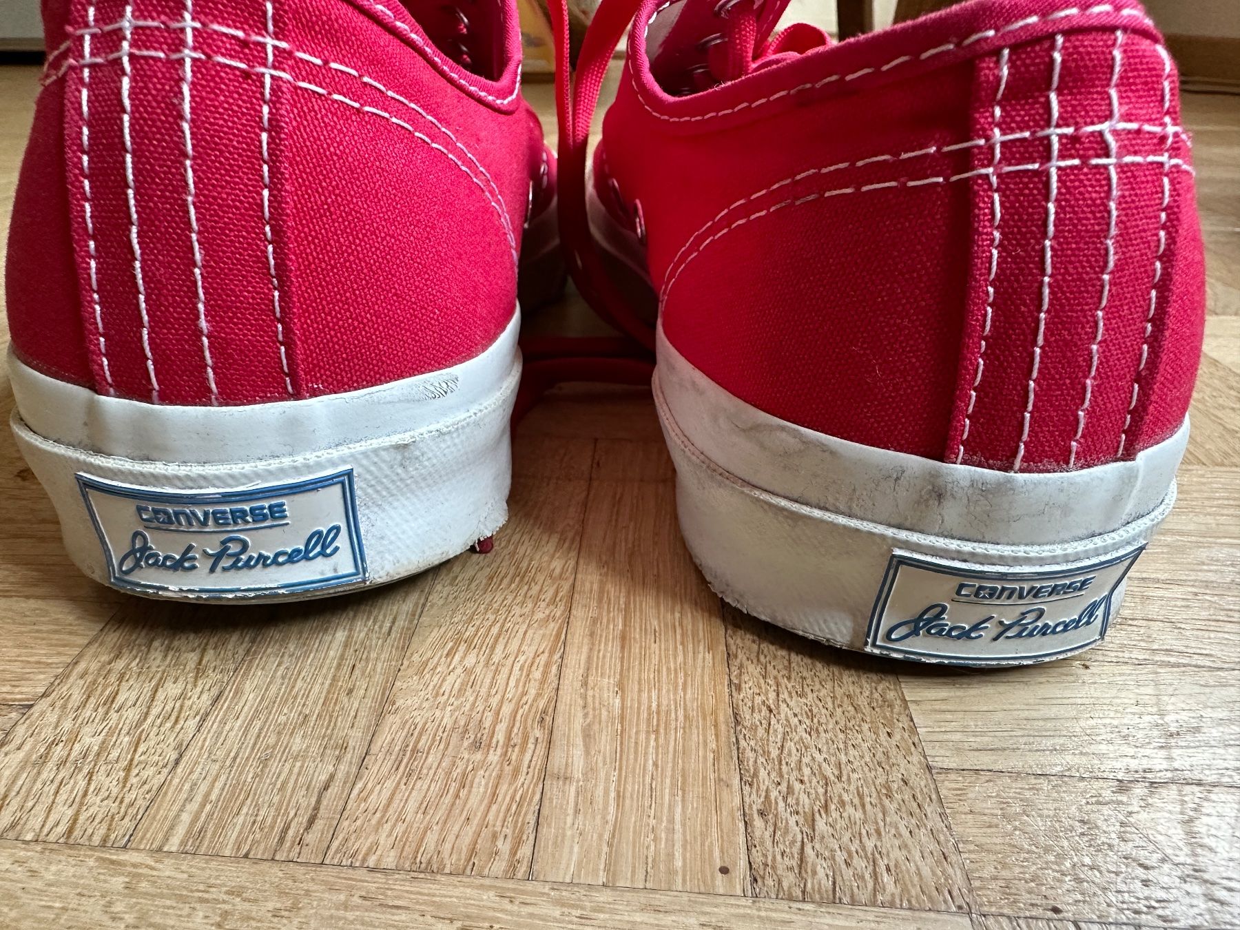 Converse Scarpe da uomo: Converse Chucks Low Jack Purcell Red Sneakers Gr. 43 – Nuovo (secondo la descrizione) da Lausanne venduto da brixton 5