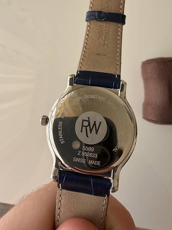 Raymond Weil Orologi: Raymond Weil - Quadrante Blu Rarissimo – Usato da Lugano venduto da mil_f69v 3