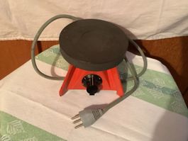 Plattenkocher E.G.O Modell RK Emaile ca 14,5x11 cm