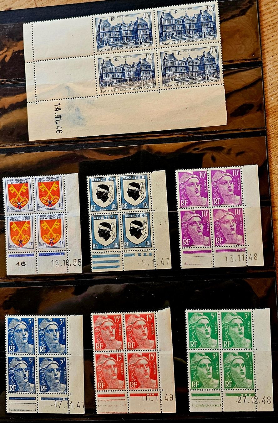 Tutti i francobolli: FRANCE coins datés ** – Nuovo (secondo la descrizione) da Les Valettes venduto da Nuba1