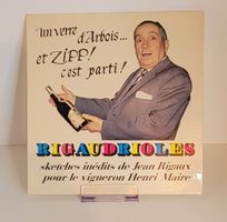 Ancien vinyle sketches de Jean Rigaux pour Henri Maire