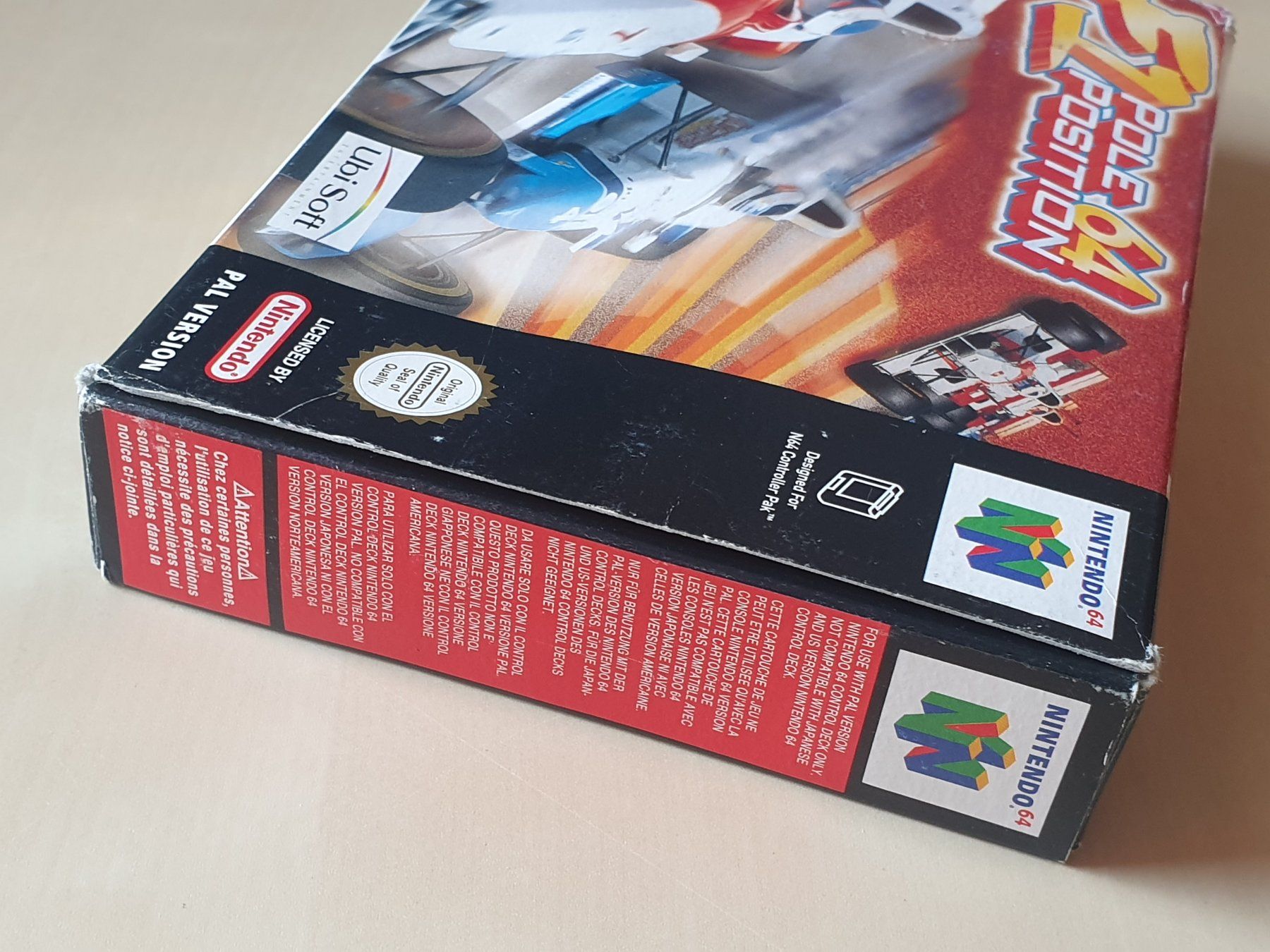 Nintendo Giochi: F1 Pole Position 64 – Usato da Stansstad venduto da collectorsshop 4