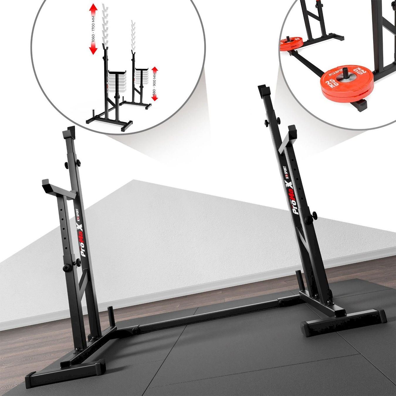 Hanteln & Gewichte: K-Sport KSSL070.2 Multi Squat Rack – Neu und originalverpackt aus Bottighofen von zaap 3