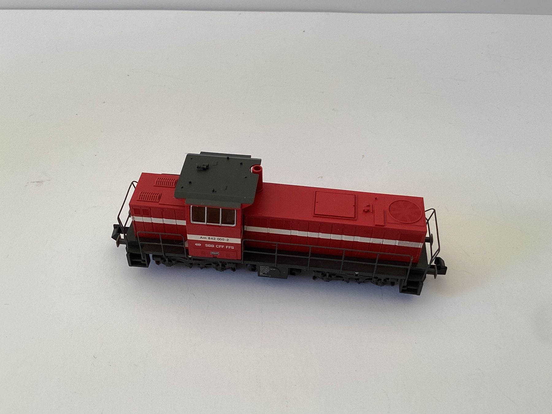 Fleischmann Modellini di ferrovie: Minitrix Am 842 000-2 SBB 1:160 – Difettoso da Effretikon venduto da simtek_de 2