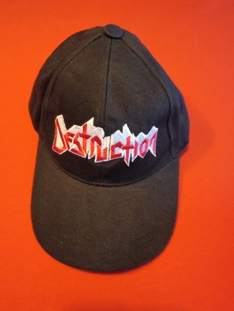 Destruction Baseball Cap, gestickte Logo, Neue, Thrash Metal