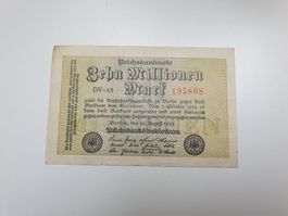 🇩🇪 Weimar hyperinflation 10.000.000 Mark 1923