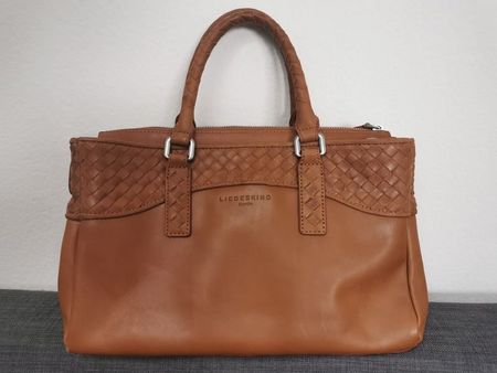 Liebeskind Berlin Ledertasche, cognacbraun, Top Zustand