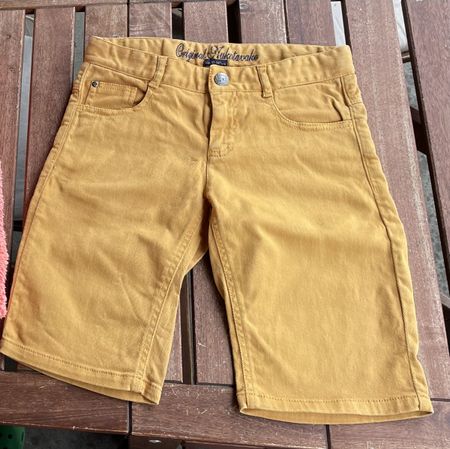 Original Nukutavake Shorts, Grösse 140, senfgelb