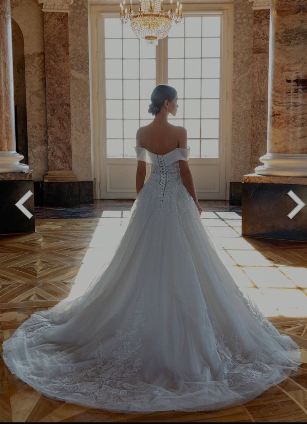 Vestiti: Elegantes, ausgestelltes Brautkleid – Usato da Wädenswil venduto da Winnie_puuu 5
