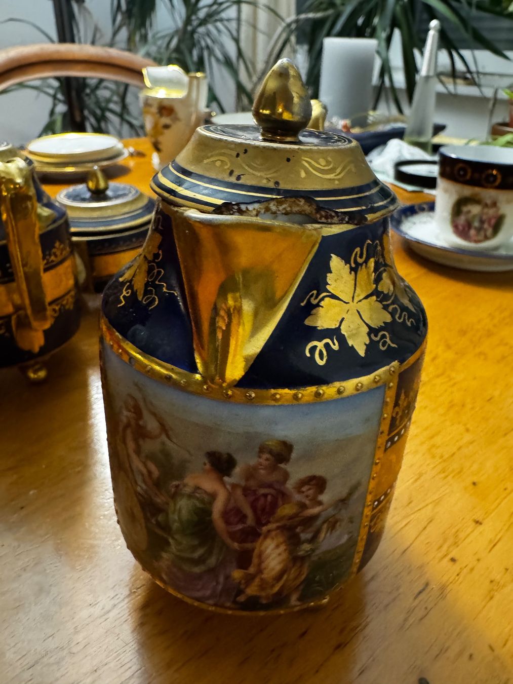 Set di piatti: Antikes Geschirrset Alt-Wien – Usato da Zürich venduto da Tarafo5 4