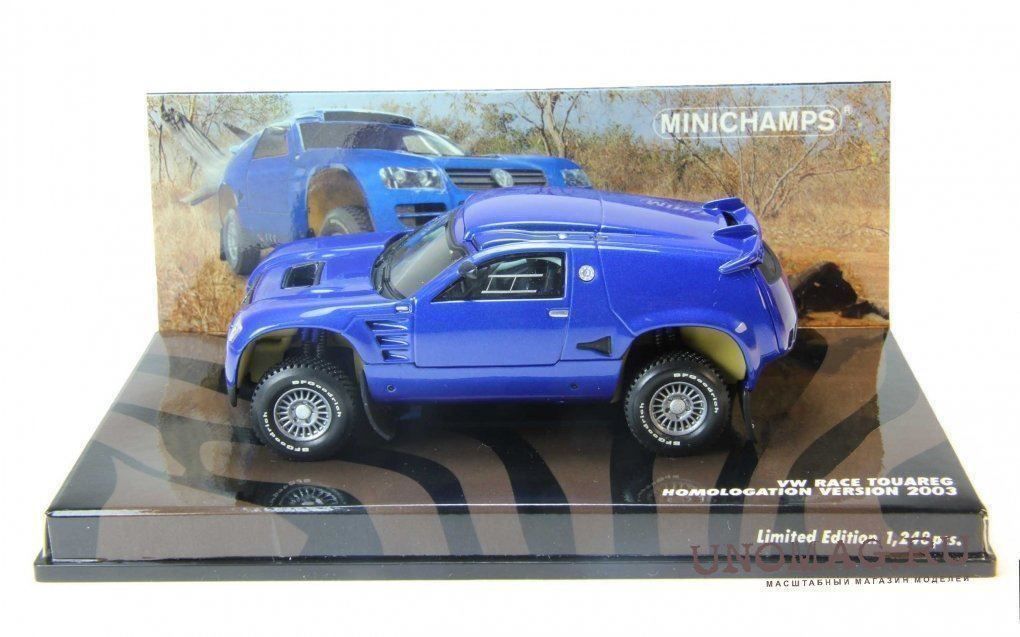 Minichamps Modellini d'auto: VW Race Touareg (2003) – Nuovo (secondo la descrizione) da Flawil venduto da Imperiosud 2