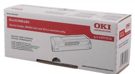 Original OKI B440, MB480 Extra High Capacity Toner, 43979216