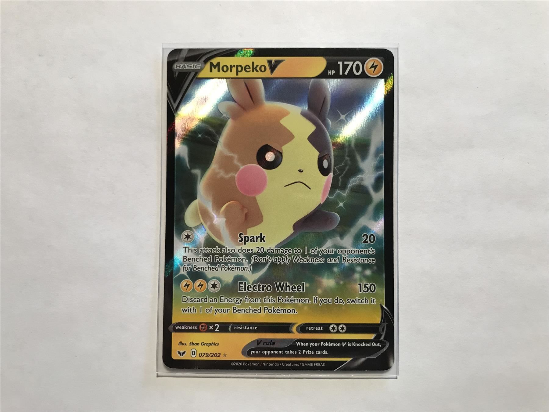 Pokémon Carte collezionabili: Morpeko V – Nuovo (secondo la descrizione) da Hagendorn venduto da Pokecollectorch
