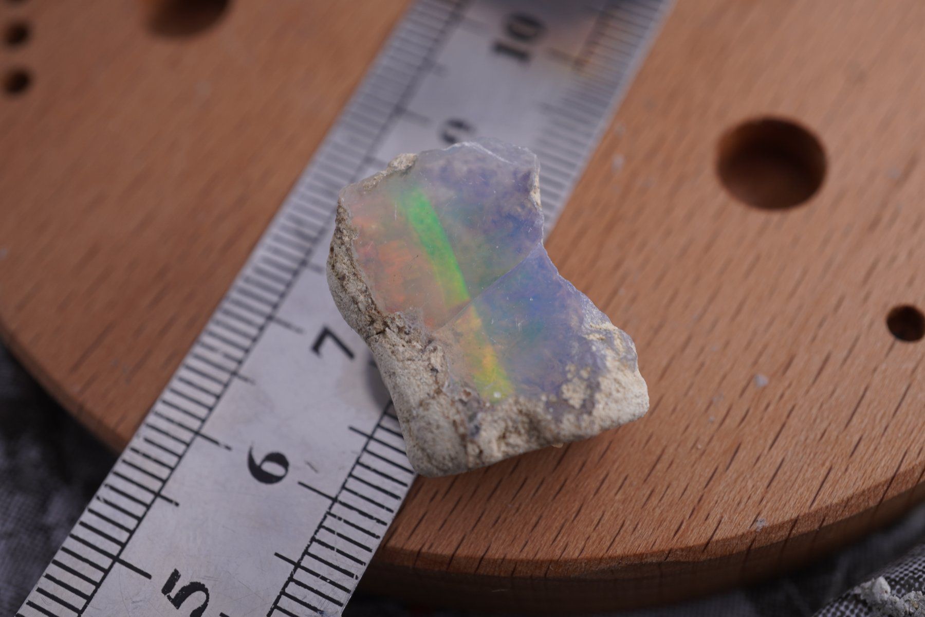 Minerali & Pietre curative: Opal Rohstein 22mmx18mm     ab  1.-     Räumung – Nuovo e nell'imballaggio originale da Eschenbach SG venduto da topstone