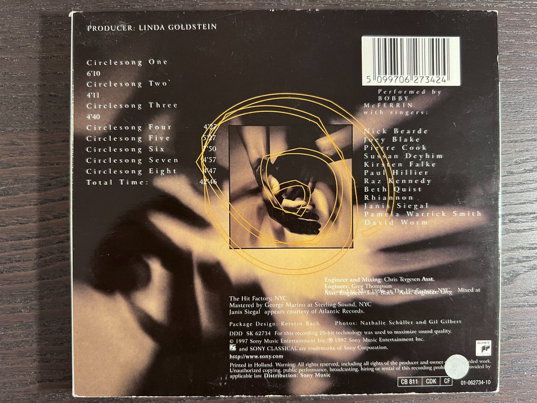 CD: Bobby McFerrin - Circlesongs – Usato da Zürich venduto da MusikFreunde 1
