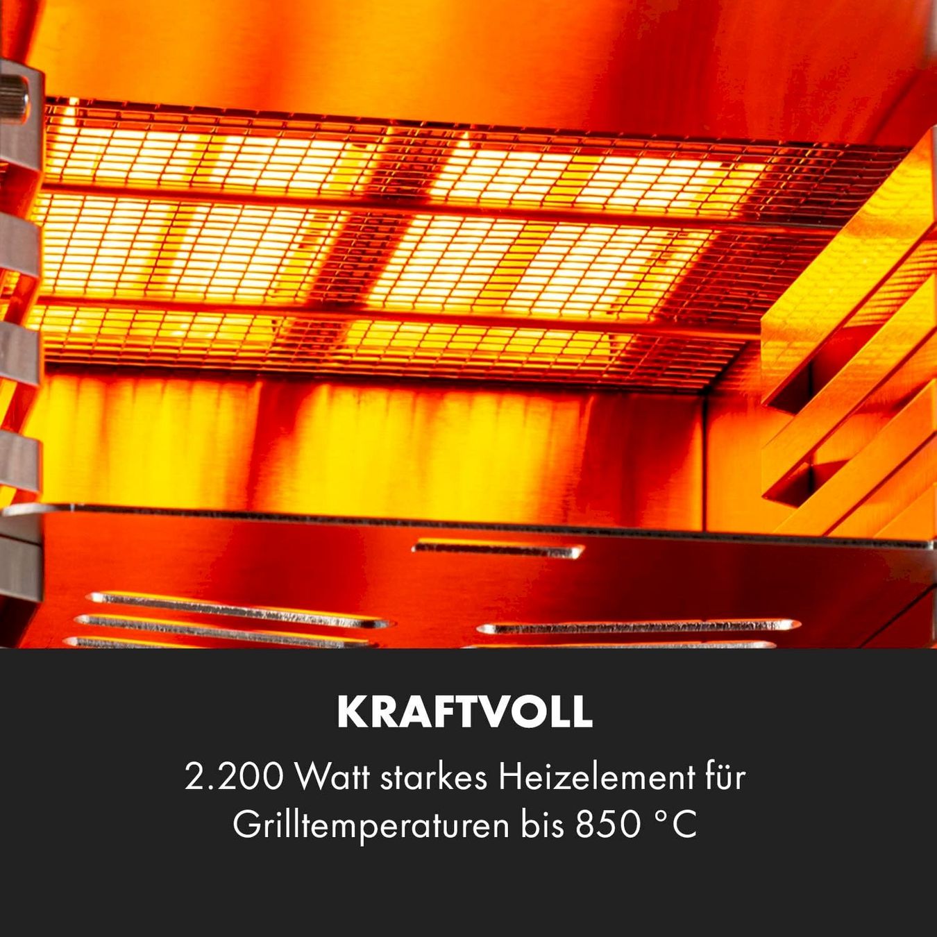 Griglie: Hannibal Hochtemperaturgrill 2200W – Nuovo e nell'imballaggio originale da Bottighofen venduto da zaap 3