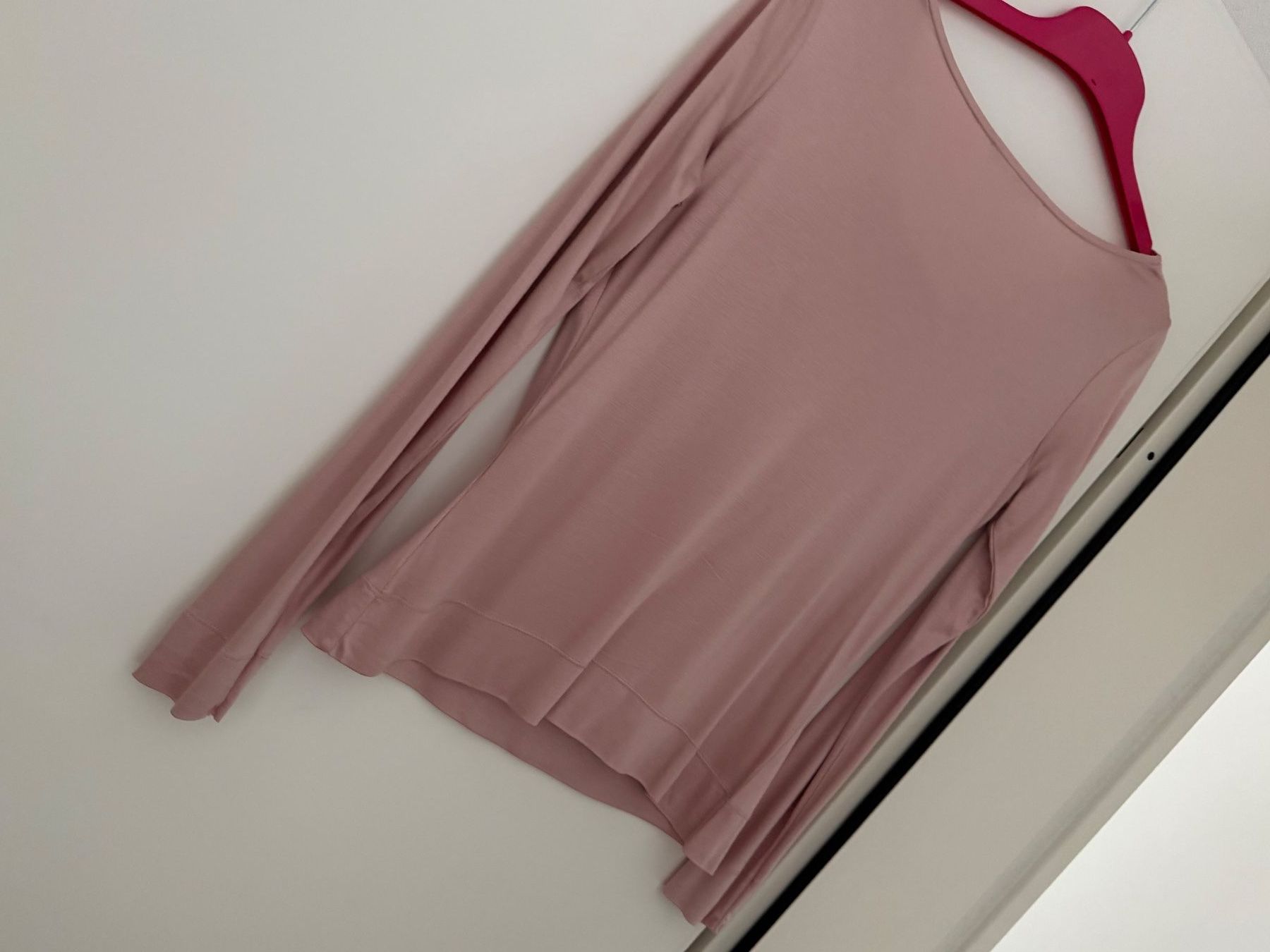 Comma Camicette: Comma Blusenshirt langarm, altrosa, Viscose, Grösse – Nuovo (secondo la descrizione) da Berneck venduto da Ordnung2021 1