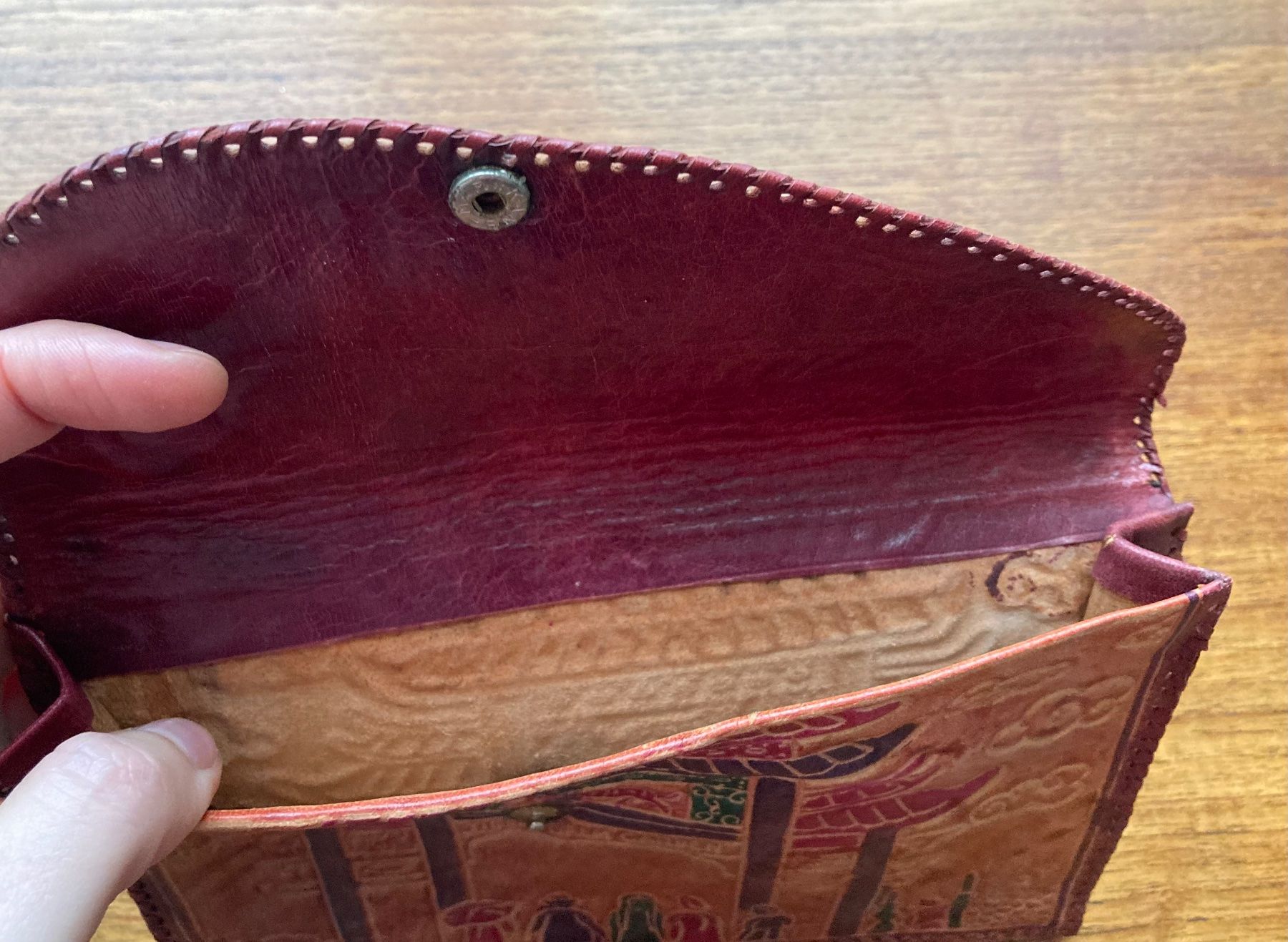 Borse: Kleine Ledertasche Clutch – Usato da Zürich venduto da tanteluzie 4