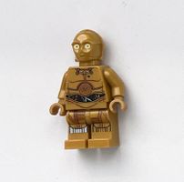 LEGO Star Wars - sw0700: C-3PO - Colorful Wires, Printed Leg