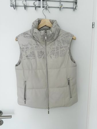Weste Monari beige Grösse 36