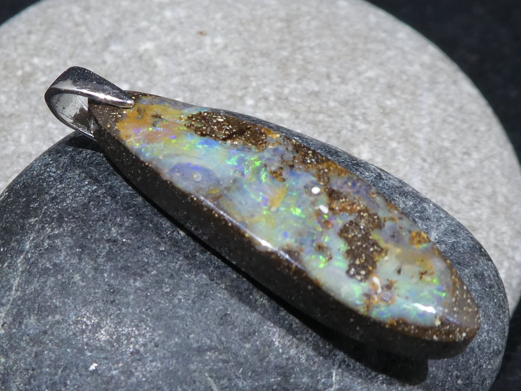 Ciondoli: Boulder Opal Anhänger. – Nuovo (secondo la descrizione) da Niederbüren venduto da Raphael014 4