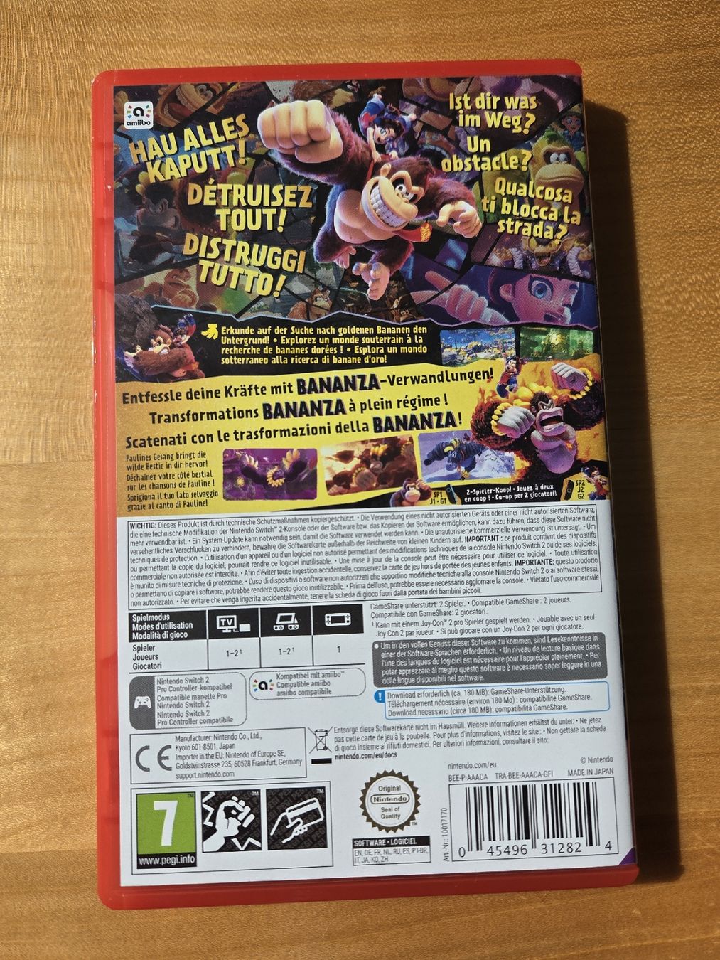 Nintendo Jeux: Donkey Kong Bananza Switch 2 – Neuf (Voir description) à Herisau par gulisutter 2