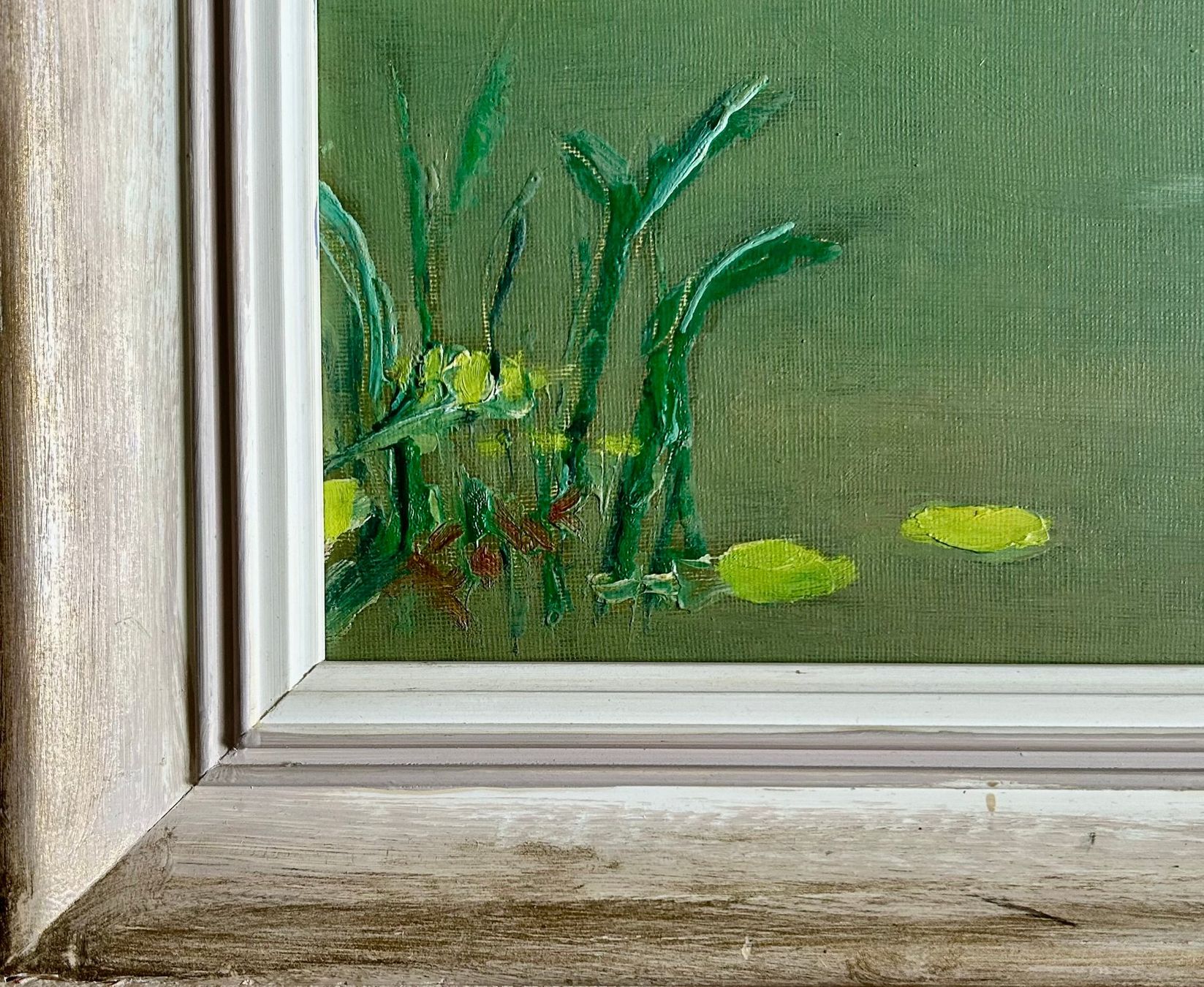Gemälde: Jean Jaques Fehr, La rivière 1975 – Gebraucht aus Turgi von dewi2003 1