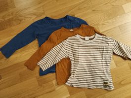 3er Set Kinder Sweatshirts/T-Shirts Grösse 110