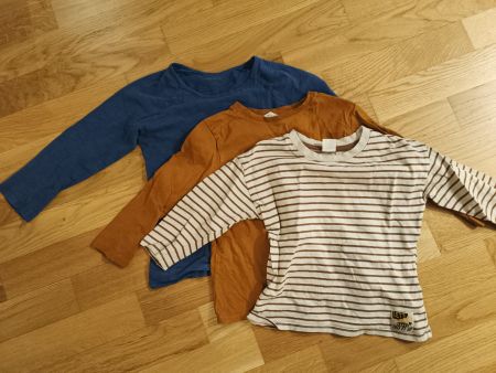 3er Set Kinder Sweatshirts/T-Shirts Grösse 110