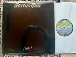 Status Quo – Hello! - Blues Rock LP GEWASCHEN EX/EX