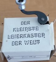 Mini-Leierkasten - Der Kleinste der Welt