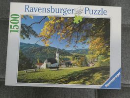 Schliersee bayerischen Alpen Ravensburger-Puzzle 1'500 Teile