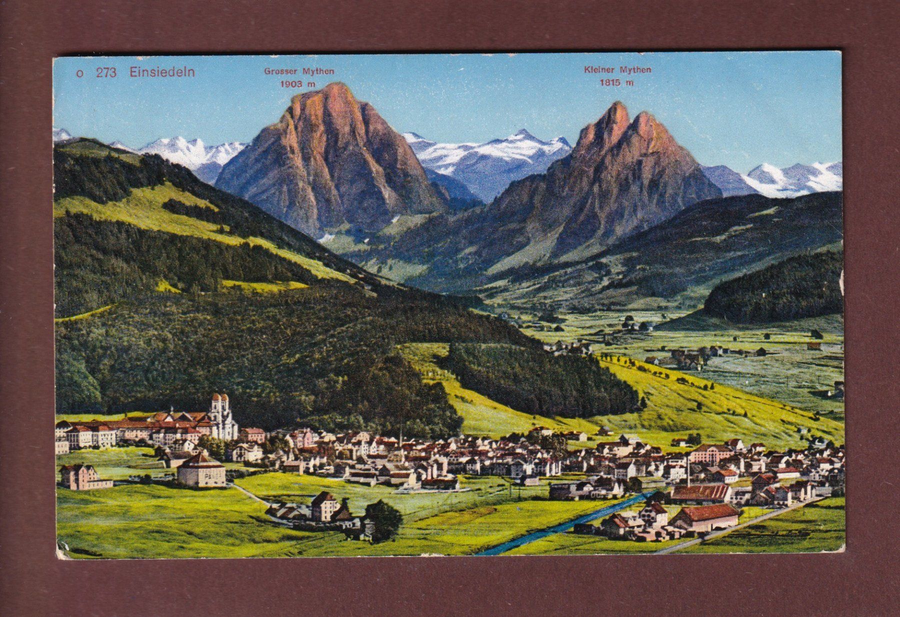 Cartes postales: EINSIEDELN - Mythen - Feldpost – D'occasion à Pully par nicecards-shop