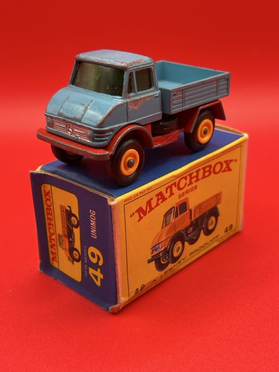 Matchbox Modellini d'auto: Matchbox Unimog No 49 – Usato da Root venduto da 156500 1