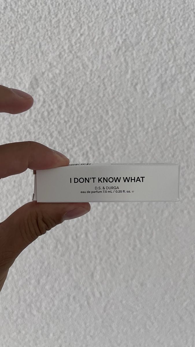 Profumi & Eau de Toilette: DS & Durga - I dont know what - 7,5ml Parfüm – Usato da Luzern venduto da Calidru 1