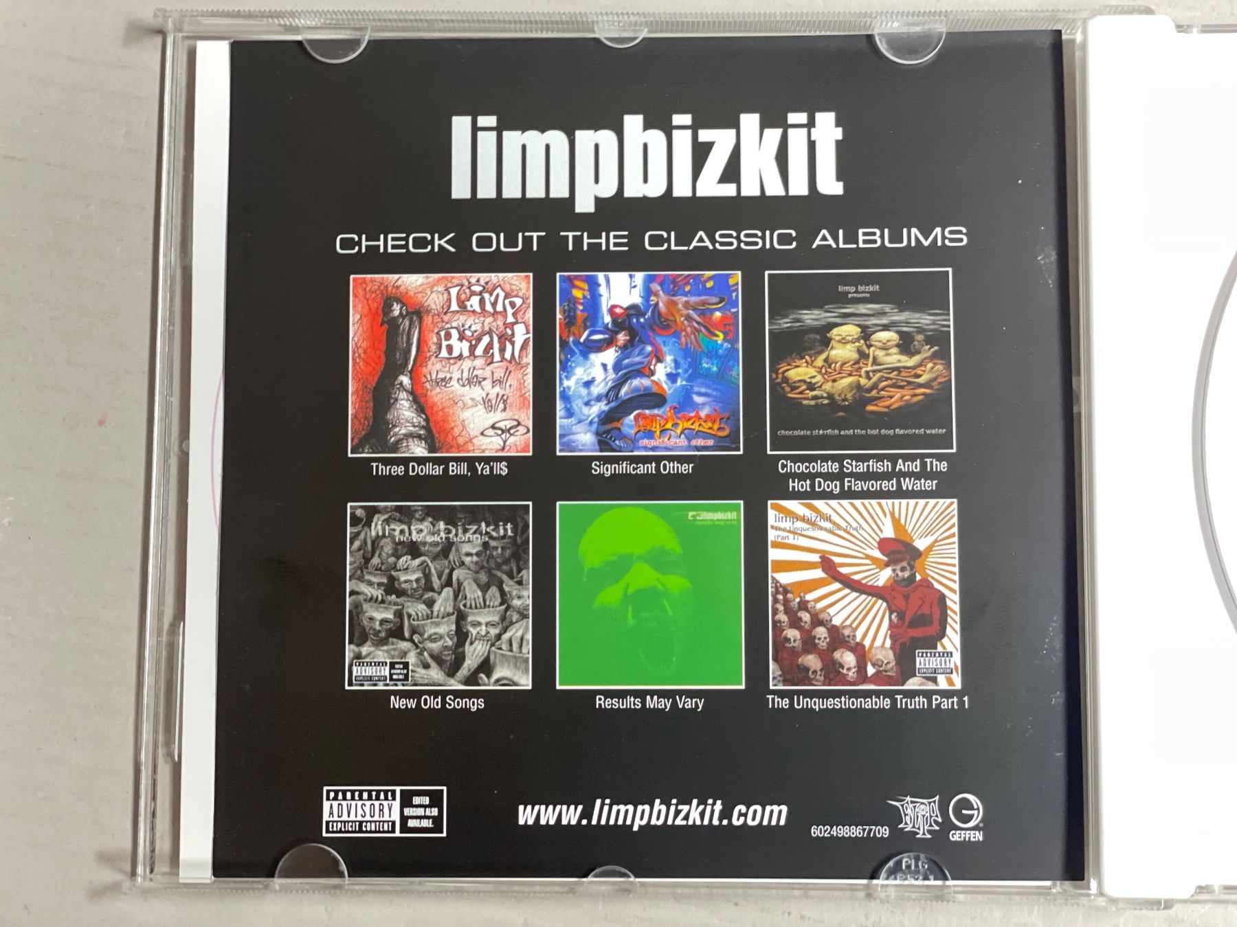 CD: Limp Bizkit-Greatest Hits – Usato da Muri b. Bern venduto da AdidasCollector 3